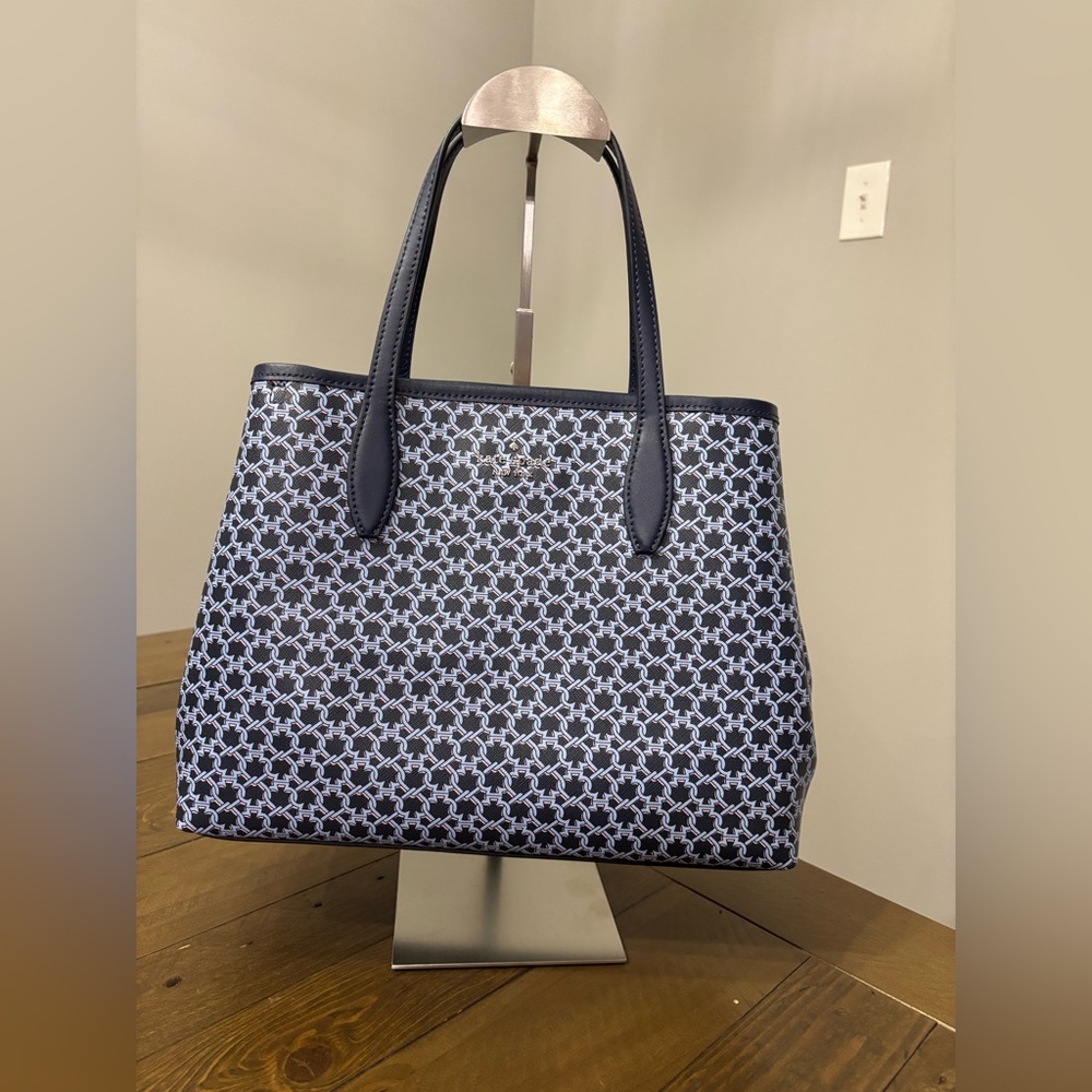 Kate Spade Black and White Tote Bag